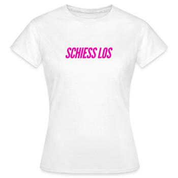 du kannst starten - Frauen T-Shirt - Weiß - Vorne - AI Model Female 172 dark (172cm)