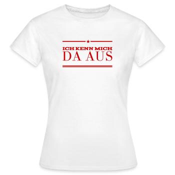 da bin ich Experte - Frauen T-Shirt - Weiß - Vorne - AI Model Female 172 dark (172cm)