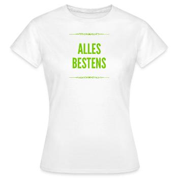 alles in Butter - Frauen T-Shirt - Weiß - Vorne - AI Model Female 172 dark (172cm)