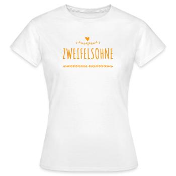 für mich ist das klar - Frauen T-Shirt - Weiß - Vorne - AI Model Female 172 dark (172cm)