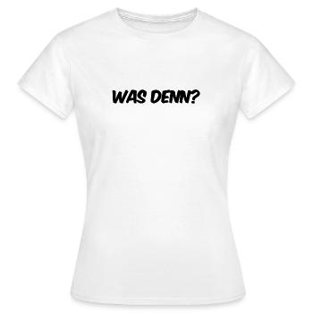 was ist los? - Frauen T-Shirt - Weiß - Vorne - AI Model Female 172 dark (172cm)