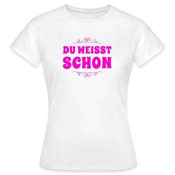 wir verstehen uns - Frauen T-Shirt - Weiß - Vorne - AI Model Female 172 dark (172cm)