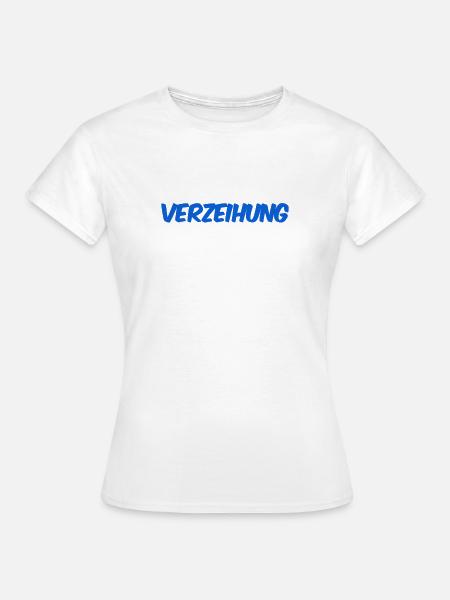 es tut mir leid - Frauen T-Shirt - Weiß