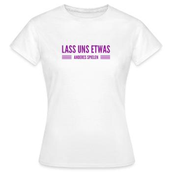 wir brauchen eine Alternative - Frauen T-Shirt - Weiß - Vorne - AI Model Female 172 dark (172cm)