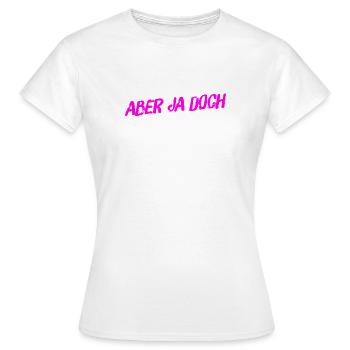 ich stimme zu - Frauen T-Shirt - Weiß - Vorne - AI Model Female 172 dark (172cm)