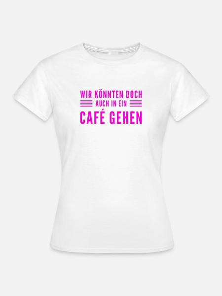 ich möchte dich besser kennenlernen - Frauen T-Shirt - Weiß