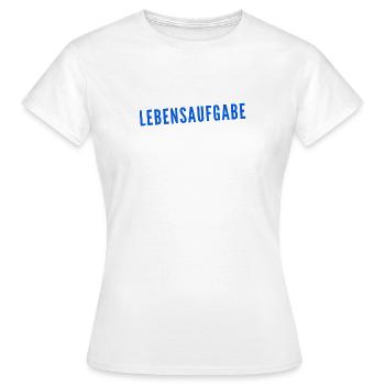 das gibt mir einen Sinn - Frauen T-Shirt - Weiß - Vorne - AI Model Female 172 dark (172cm)