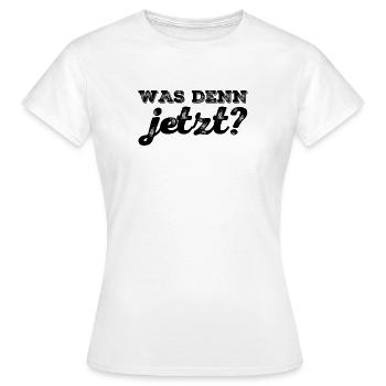 wir brauchen eine Entscheidung - Frauen T-Shirt - Weiß - Vorne - AI Model Female 172 dark (172cm)