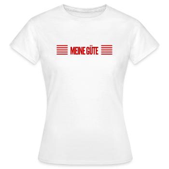 Dein Ernst? - Frauen T-Shirt - Weiß - Vorne - AI Model Female 172 dark (172cm)