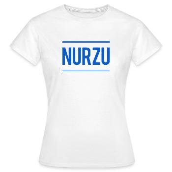trau dich - Frauen T-Shirt - Weiß - Vorne - AI Model Female 172 dark (172cm)