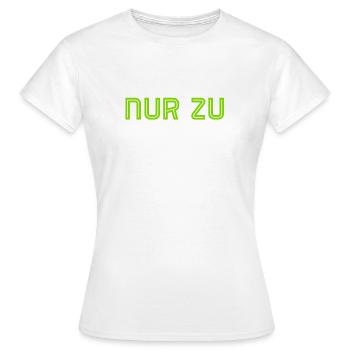 ich mache dir Mut - Frauen T-Shirt - Weiß - Vorne - AI Model Female 172 dark (172cm)