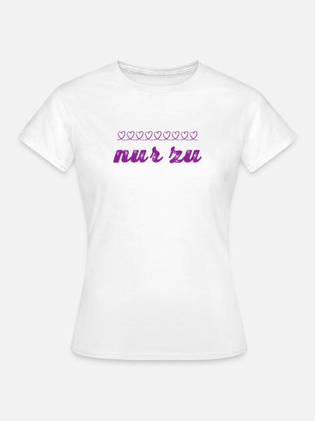 ich glaube an dich - Frauen T-Shirt - Weiß