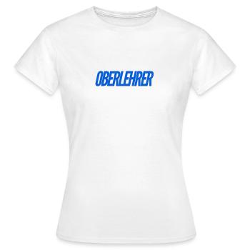 vor dir steht ein Besserwisser - Frauen T-Shirt - Weiß - Vorne - AI Model Female 172 dark (172cm)