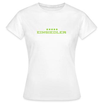 ich mag die Stille - Frauen T-Shirt - Weiß - Vorne - AI Model Female 172 dark (172cm)