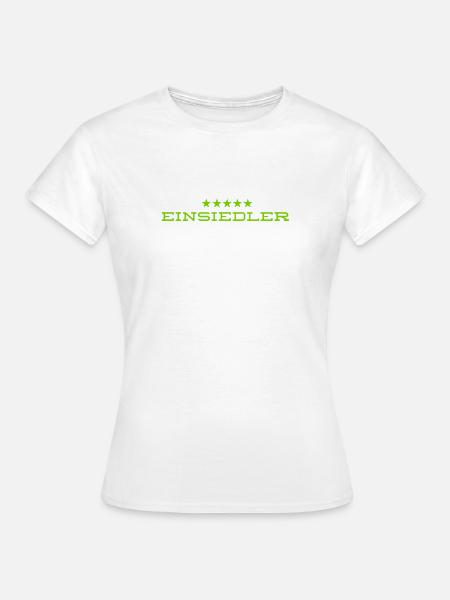 ich mag die Stille - Frauen T-Shirt - Weiß