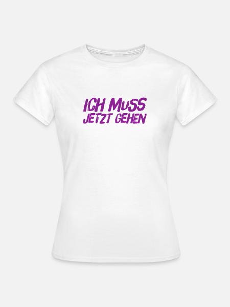 Zeit zu verschwinden - Frauen T-Shirt - Weiß