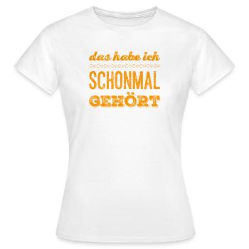 das kommt mir bekannt vor - Frauen T-Shirt - Weiß - Vorne - AI Model Female 172 dark (172cm)