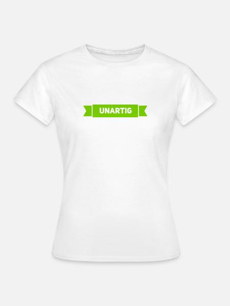 ich bin gern frech - Frauen T-Shirt - Weiß
