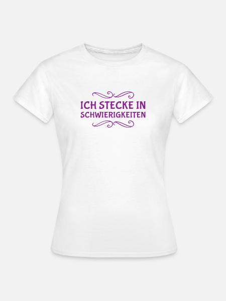 das ist hart - Frauen T-Shirt - Weiß
