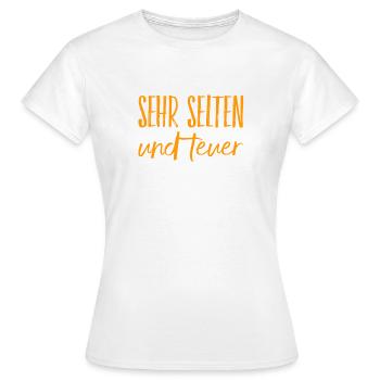 ich bin wunderbar - Frauen T-Shirt - Weiß - Vorne - AI Model Female 172 dark (172cm)