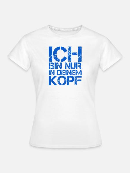 Kopfkino - Frauen T-Shirt - Weiß