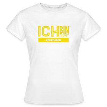 Vorurteile sind schlecht - Frauen T-Shirt - Weiß - Vorne - AI Model Female 172 dark (172cm)
