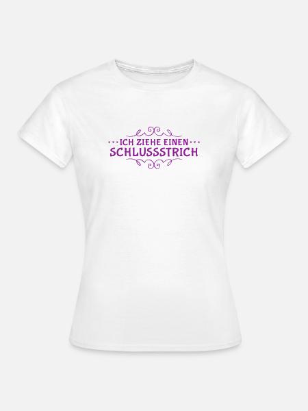 Zeit für einen Neuanfang - Frauen T-Shirt - Weiß