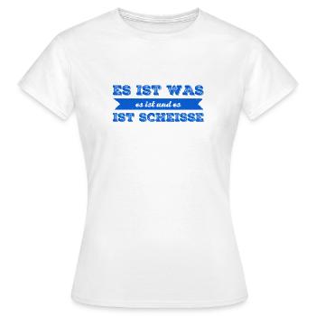 ich habe schlechte Laune - Frauen T-Shirt - Weiß - Vorne - AI Model Female 172 dark (172cm)