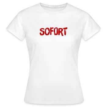 flugs - Frauen T-Shirt - Weiß - Vorne - AI Model Female 172 dark (172cm)