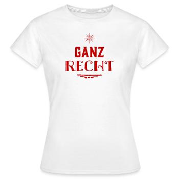 volle Zustimmung - Frauen T-Shirt - Weiß - Vorne - AI Model Female 172 dark (172cm)
