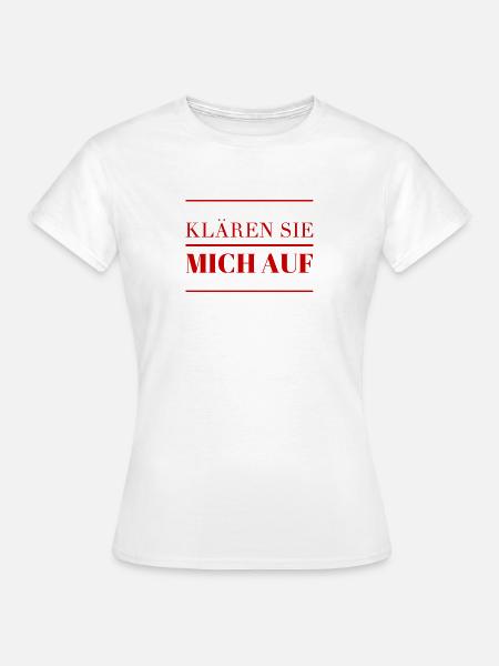 Aufklärung - Frauen T-Shirt - Weiß