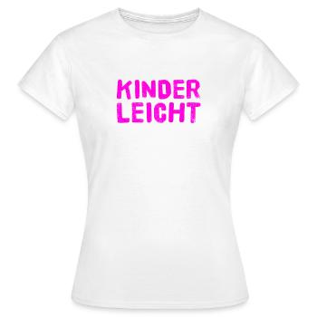 so leicht - Frauen T-Shirt - Weiß - Vorne - AI Model Female 172 dark (172cm)