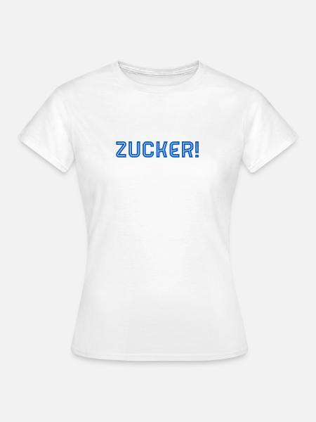 super - Frauen T-Shirt - Weiß