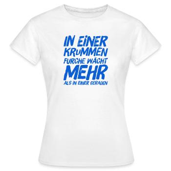 steh zu dir - Frauen T-Shirt - Weiß - Vorne - AI Model Female 172 dark (172cm)