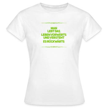 die Weisheit des Alters - Frauen T-Shirt - Weiß - Vorne - AI Model Female 172 dark (172cm)