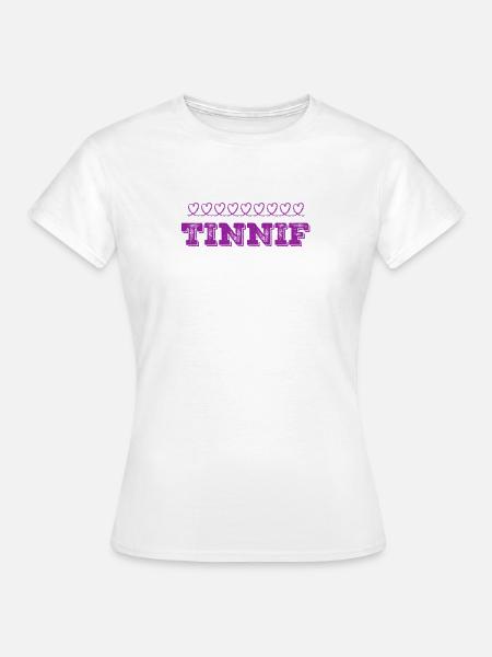 Tinnif - Frauen T-Shirt - Weiß