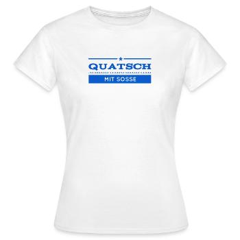 Unfug - Frauen T-Shirt - Weiß - Vorne - AI Model Female 172 dark (172cm)