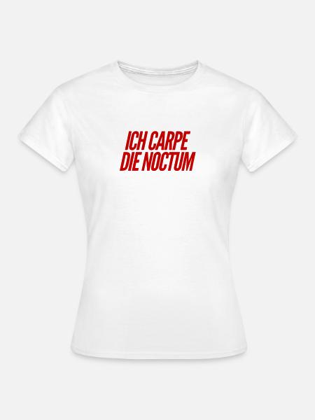 Nachtschwärmer - Frauen T-Shirt - Weiß