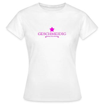 tief entspannt - Frauen T-Shirt - Weiß - Vorne - AI Model Female 172 dark (172cm)