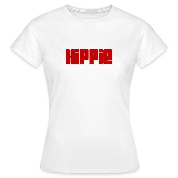 ich mag Hippies - Frauen T-Shirt - Weiß - Vorne - AI Model Female 172 dark (172cm)