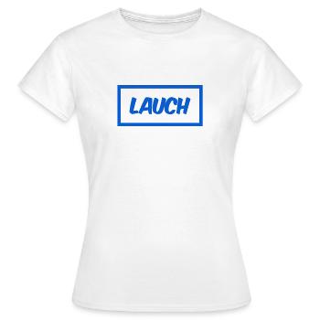 ich bin ein richtiger Lauch - Frauen T-Shirt - Weiß - Vorne - AI Model Female 172 dark (172cm)