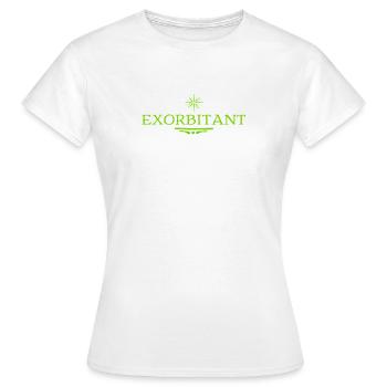 Je suis génial - T-shirt Femme - blanc - Devant - AI Model Female 172 dark (172cm)