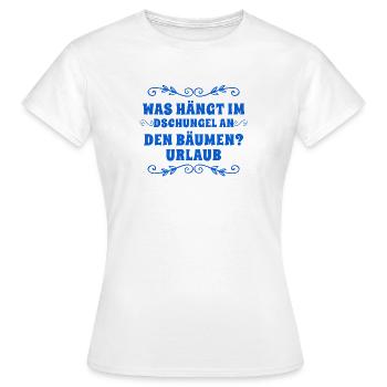 Pourquoi l’appelle-t-on un jour férié ? - T-shirt Femme - blanc - Devant - AI Model Female 172 dark (172cm)