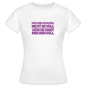Restez toujours détendu - T-shirt Femme - blanc - Devant - AI Model Female 172 dark (172cm)