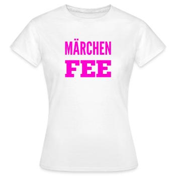 Je suis une fée pour les contes de fées - T-shirt Femme - blanc - Devant - AI Model Female 172 dark (172cm)