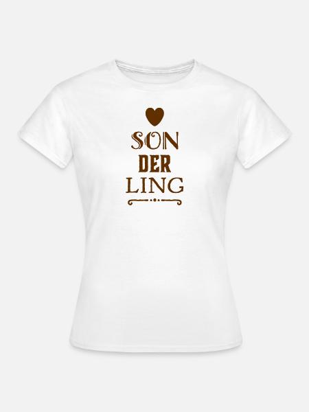 ich bin ein Sonderling - Frauen T-Shirt - Weiß