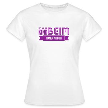 ich sage die Wahrheit - Frauen T-Shirt - Weiß - Vorne - AI Model Female 172 dark (172cm)