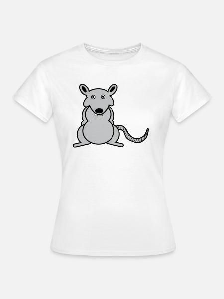 Ratten - Frauen T-Shirt - Weiß