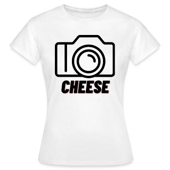 Cheese Foto - Frauen T-Shirt - Weiß - Vorne - AI Model Female 172 dark (172cm)