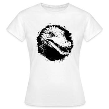 Alligator - T-shirt Femme - blanc - Devant - AI Model Female 172 dark (172cm)